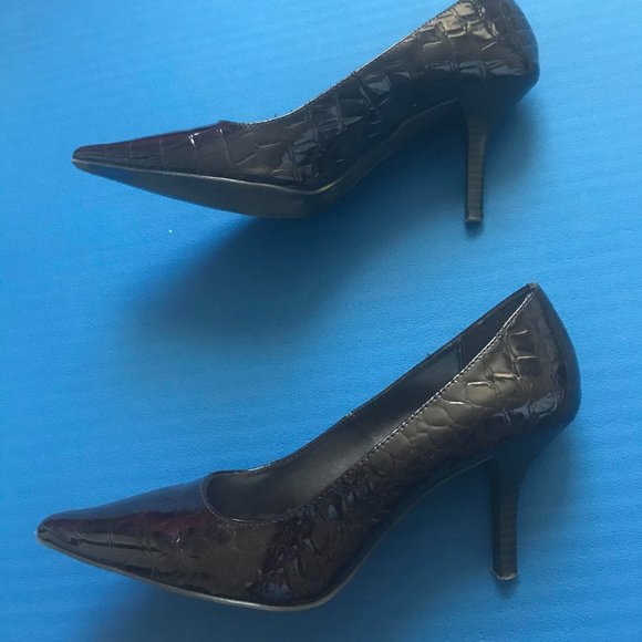 Merona dark brown pumps - Picture 5 of 6